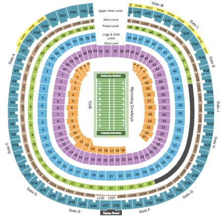 Qualcomm Stadium Tickets and Qualcomm Stadium Seating Chart - Buy ...