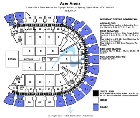 Allphones Arena Tickets and Allphones Arena Seating Chart - Buy ...