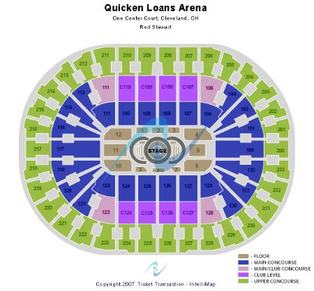 Quicken Loans Arena Tickets and Quicken Loans Arena Seating Chart - Buy ...