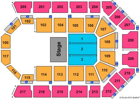 Rabobank Arena Tickets and Rabobank Arena Seating Chart - Buy Rabobank ...