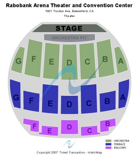 Rabobank Theater Tickets and Rabobank Theater Seating Chart - Buy ...