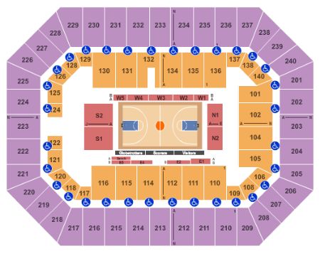 Baton Rouge River Center Arena Tickets and Baton Rouge River Center ...