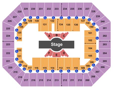 Raising Cane's River Center Arena