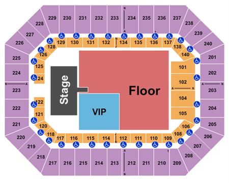 Raising Cane's River Center Arena