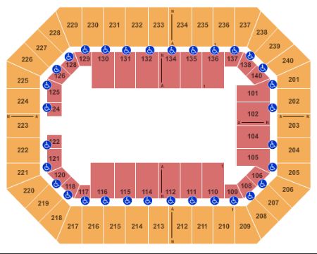 Baton Rouge River Center Arena Tickets and Baton Rouge River Center ...