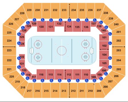 Baton River Center Seating Chart