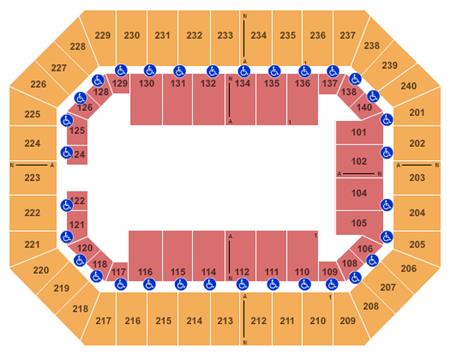 Raising Cane's River Center Arena