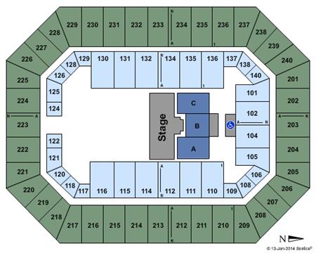 Raising Cane's River Center Arena