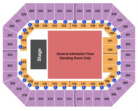 Raising Cane's River Center Arena