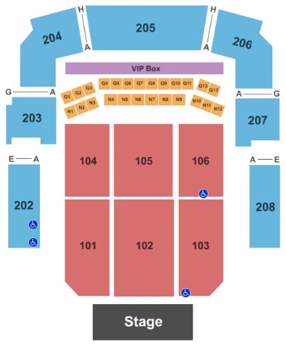 Bayou Music Center Tickets and Bayou Music Center Seating Chart - Buy ...