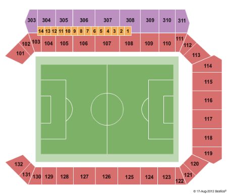 Rhino'stadium Tickets and Rhino'stadium Seating Chart - Buy Rhino ...