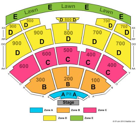 Riverbend Seating Chart Section 700