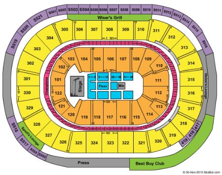 Rogers Arena Tickets and Rogers Arena Seating Chart - Buy Rogers Arena ...