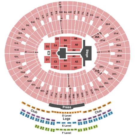 Rose Bowl Tickets and Rose Bowl Seating Chart - Buy Rose Bowl Pasadena ...