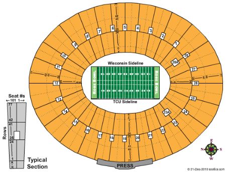 Rose Bowl Tickets and Rose Bowl Seating Chart - Buy Rose Bowl Pasadena