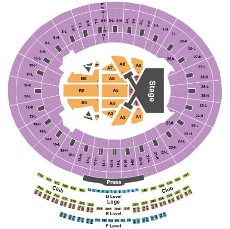 Rose Bowl Tickets and Rose Bowl Seating Chart - Buy Rose Bowl Pasadena