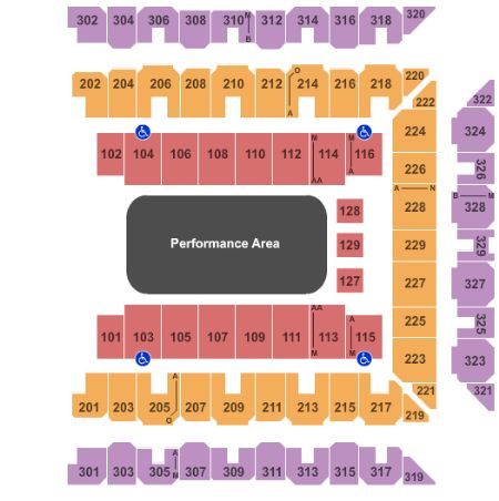 1st Mariner Arena Tickets and 1st Mariner Arena Seating Chart - Buy 1st ...