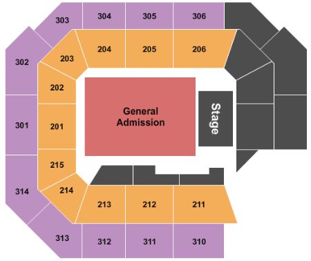 Ryan Center Tickets and Ryan Center Seating Chart - Buy Ryan Center ...