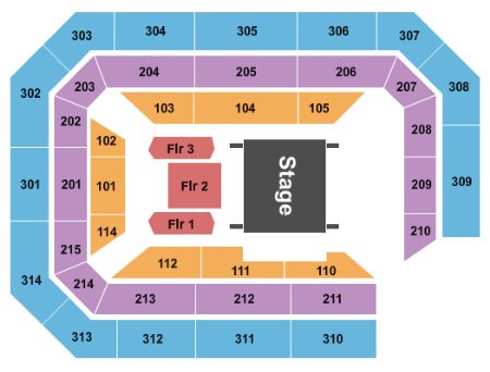 Ryan Center Tickets and Ryan Center Seating Chart - Buy Ryan Center ...