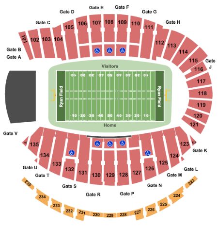 Ryan Field Tickets and Ryan Field Seating Chart - Buy Ryan Field ...