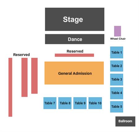 Saloon Stage At Knuckleheads Saloon