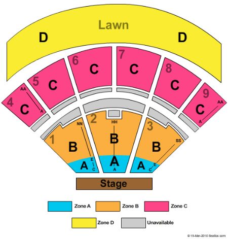 San Manuel Amphitheater Tickets and San Manuel Amphitheater Seating ...