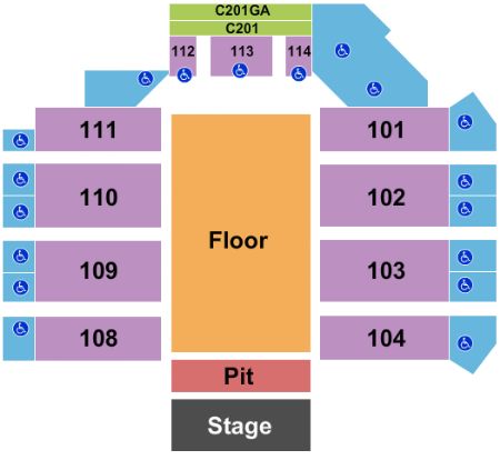 Sanford Pentagon Tickets and Sanford Pentagon Seating Chart - Buy ...