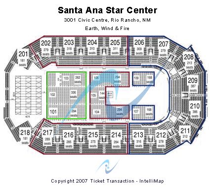 The Stage At Santa Ana Seating Chart