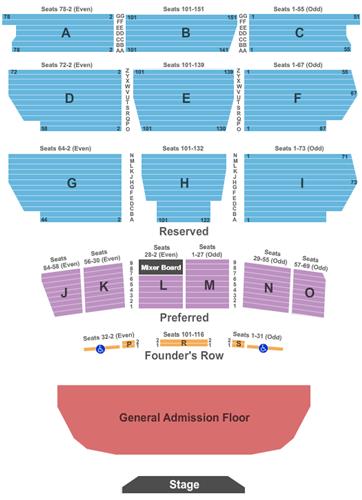 Santa Barbara Bowl Tickets And Santa Barbara Bowl Seating Chart Buy 