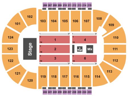 Santander Reading Pa Seating Chart