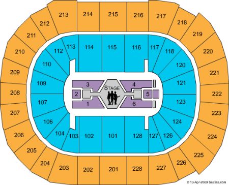 San Jose U2 Seating Chart