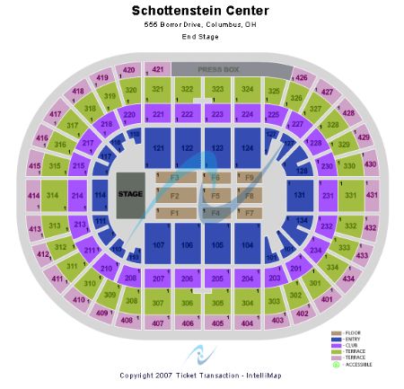 Schottenstein Center Tickets and Schottenstein Center Seating Chart ...