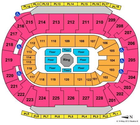 Scotiabank Saddledome Tickets and Scotiabank Saddledome Seating Chart ...