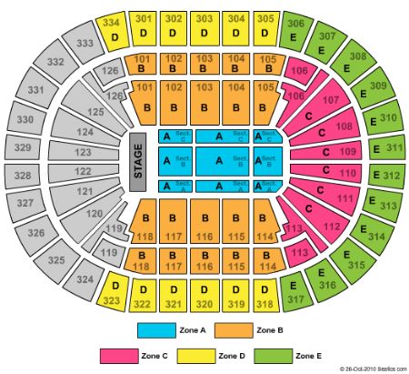 Scottrade Center Tickets and Scottrade Center Seating Chart - Buy ...