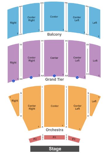 Selena Auditorium Tickets and Selena Auditorium Seating Chart - Buy ...