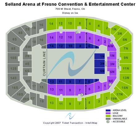 Selland Arena at Fresno Convention Center