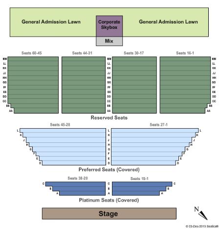 Innsbrook Pavilion Tickets and Innsbrook Pavilion Seating Chart - Buy