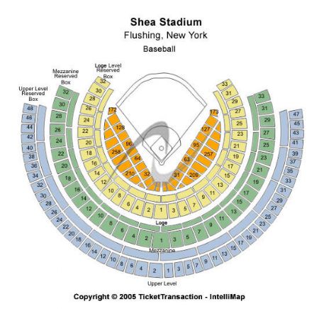 Shea Stadium Tickets and Shea Stadium Seating Chart - Buy Shea Stadium ...