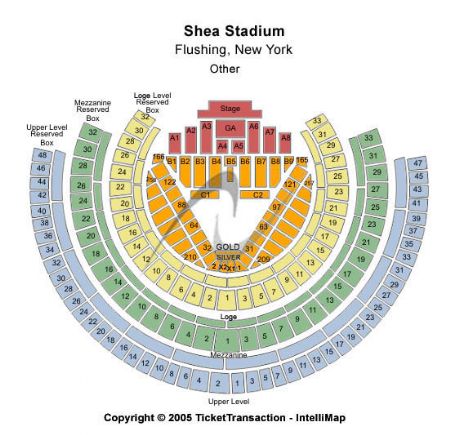 Shea Stadium Tickets and Shea Stadium Seating Chart - Buy Shea Stadium ...