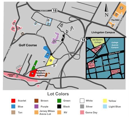 SHI Stadium Parking Lots