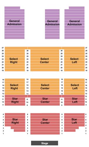 Rivers casino pittsburgh event center seating chart printable