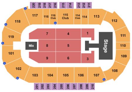 Showare Center Tickets and Showare Center Seating Chart - Buy Showare ...