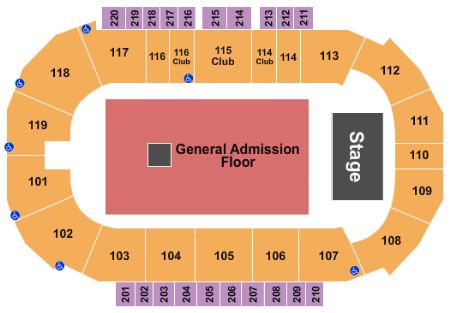 Showare Center Tickets and Showare Center Seating Chart - Buy Showare ...