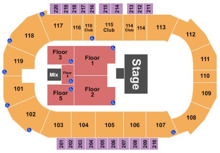 Showare Center Tickets and Showare Center Seating Chart - Buy Showare ...