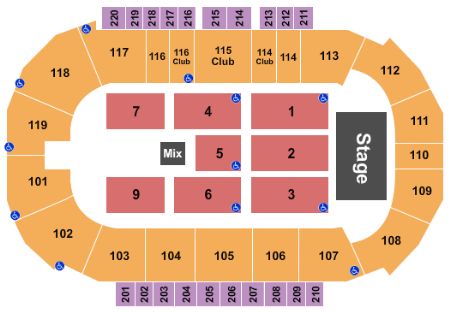 Showare Center Tickets and Showare Center Seating Chart - Buy Showare ...