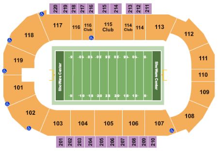 Showare Center Tickets and Showare Center Seating Chart - Buy Showare ...