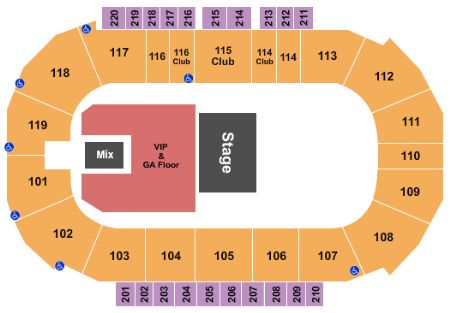 Showare Center Tickets and Showare Center Seating Chart - Buy Showare ...