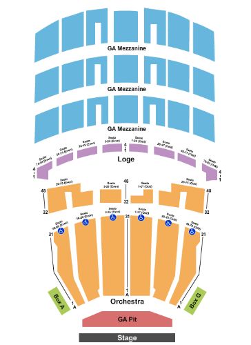 Shrine Auditorium Tickets and Shrine Auditorium Seating Chart - Buy ...