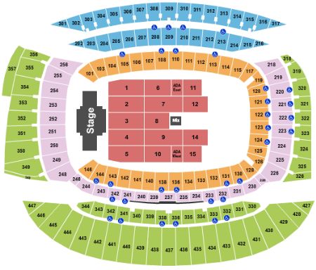 Soldier Field Stadium Tickets and Soldier Field Stadium Seating Chart ...