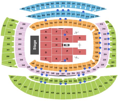 Soldier Field Stadium Tickets and Soldier Field Stadium Seating Chart ...